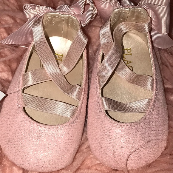 The Children's Place Other - 0-3m baby girl ballet shoes